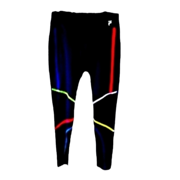Fila Pants - FILA SPORT LG YOGA/RUNNING REFLECTIVE LEGGINGS